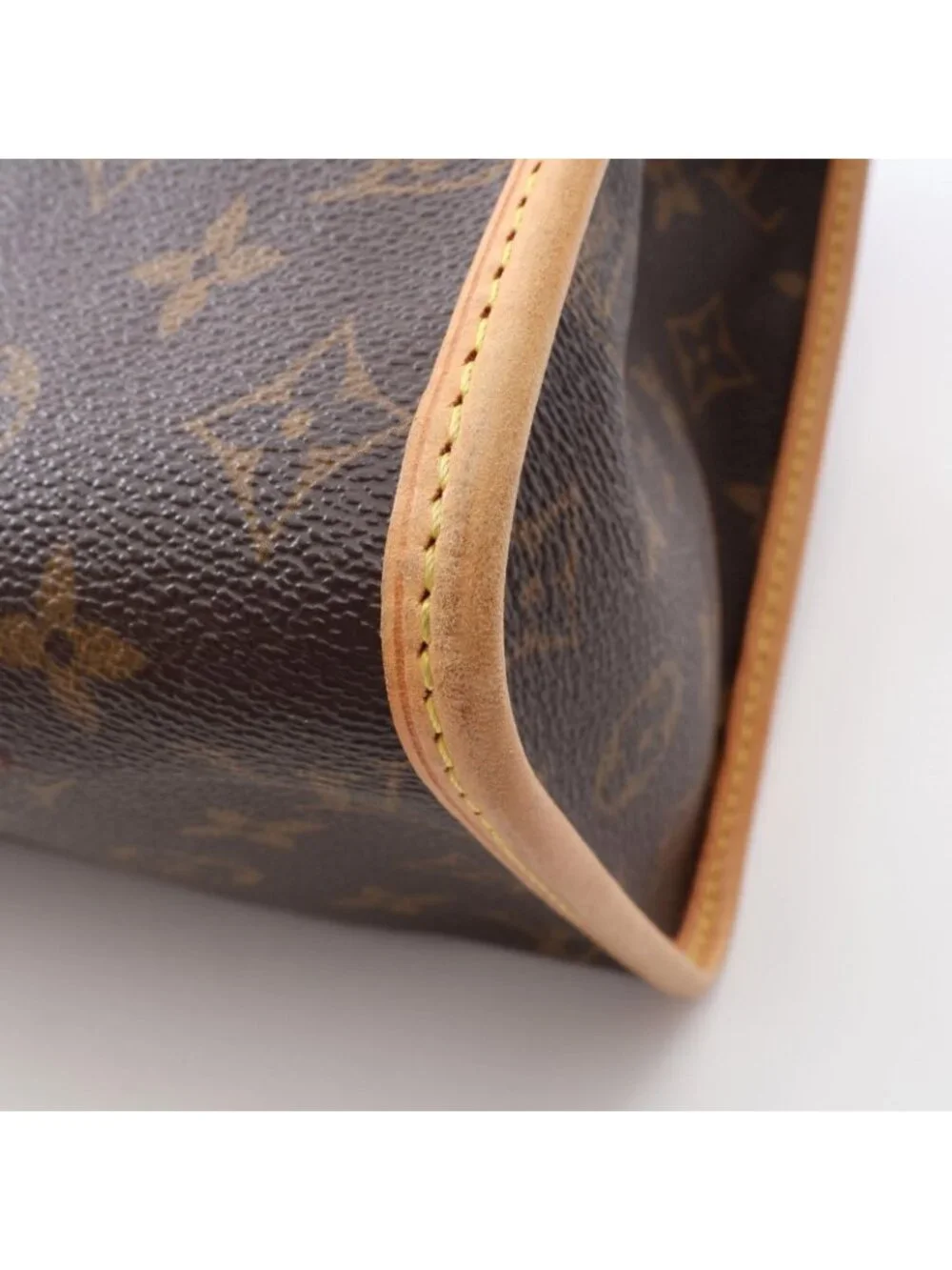 Louis Vuitton Tote Popincourt Canvas Leather